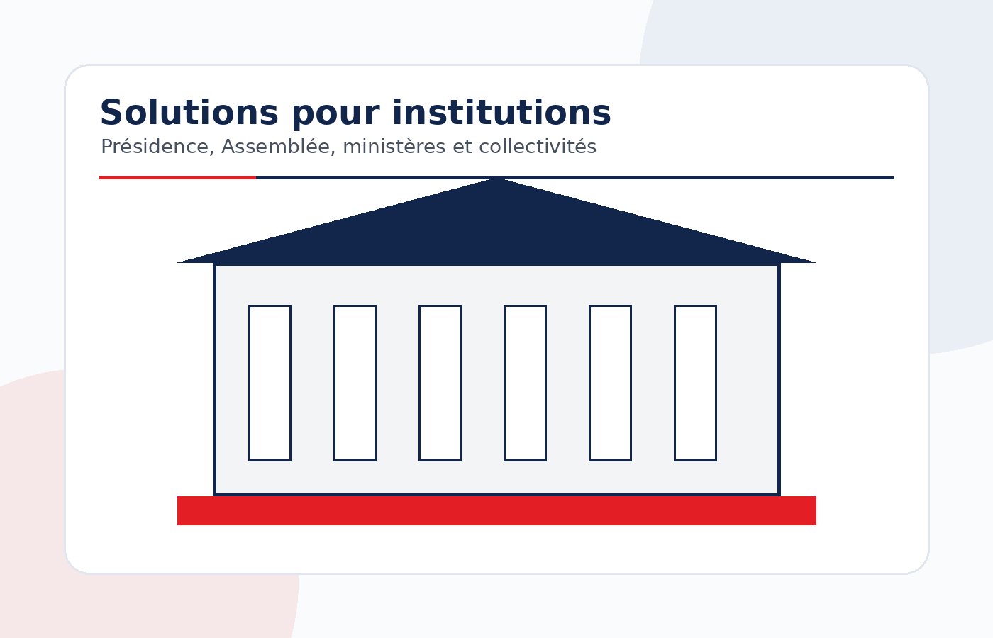 Institutions
